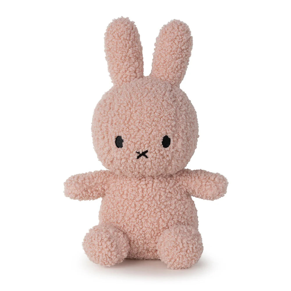 Pink plush eco Miffy bunny in pink 
