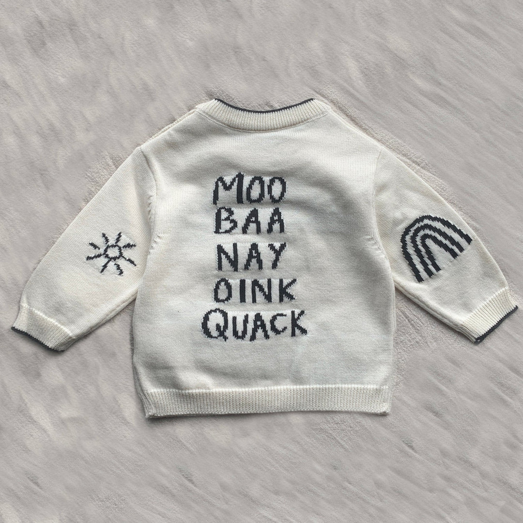 Luxury Farmyard Baby Hamper, Organic Cotton Clothing & Personalised Cow Comforter Set