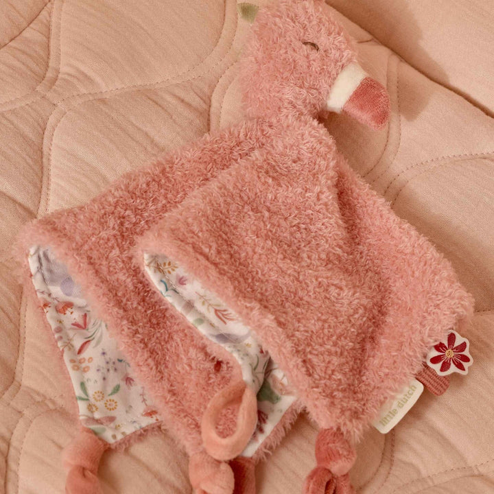 Little Dutch Flamingo Cuddle Cloth