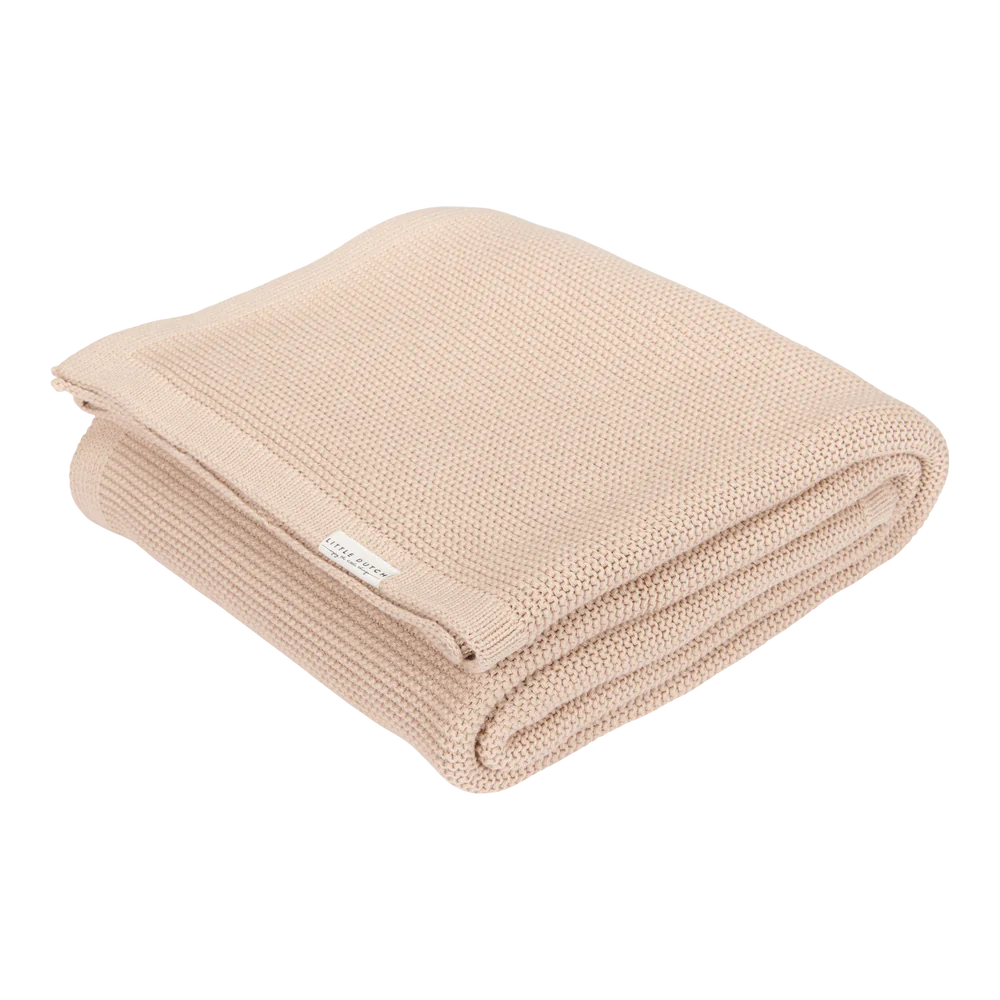 beige baby blanket 