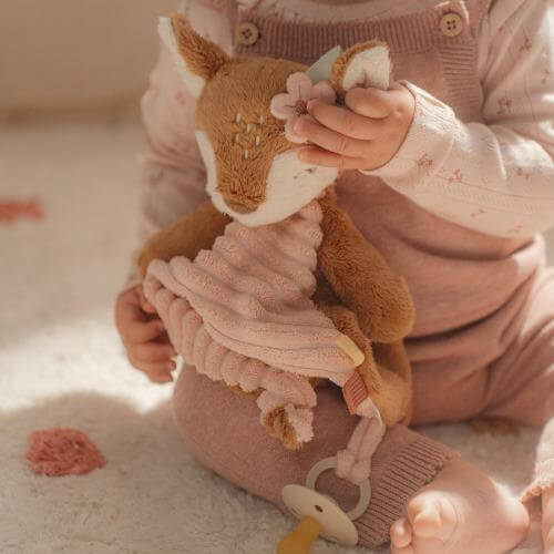 Little Dutch Cuddle Deer Fairy Garden, Personalisable Baby Comforter