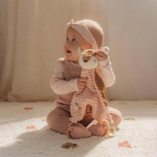 Little Dutch Cuddle Deer Fairy Garden, Personalisable Baby Comforter
