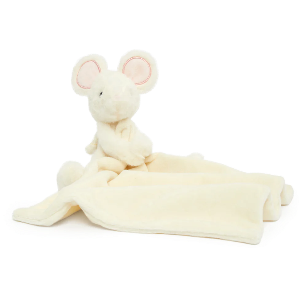 white mouse baby comforter 