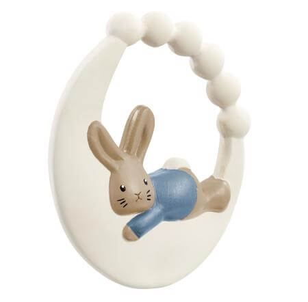 peter rabbit teething ring