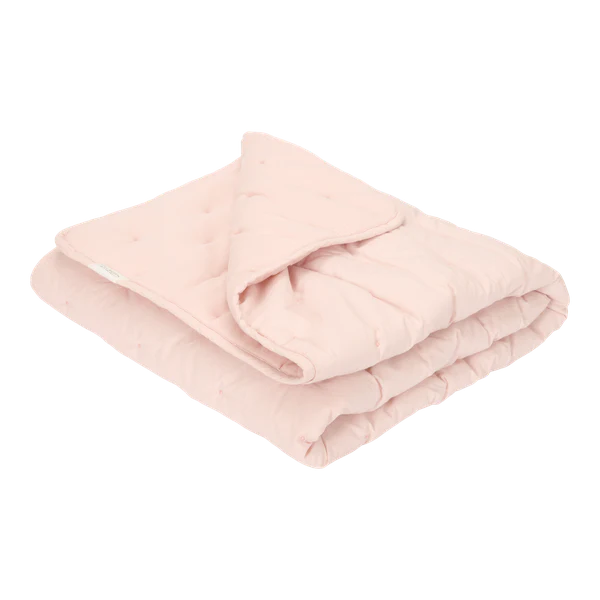 pink baby quilted blanket