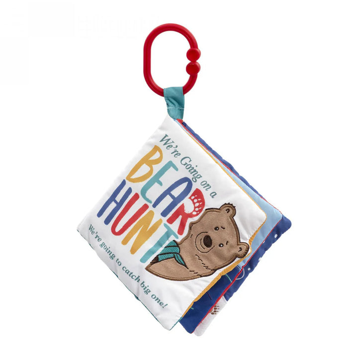 baby soft book 'we're going on a bear hunt' with clip 