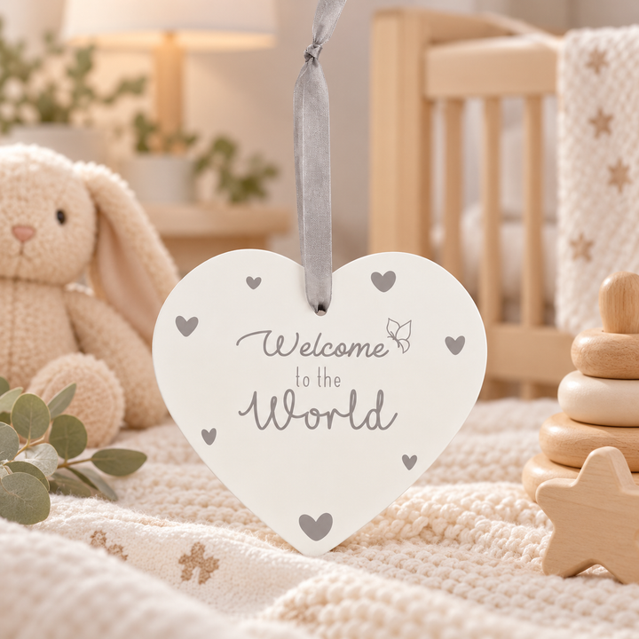Luxury Neutral Baby Milestone Hamper with Personalised Dressing Gown
