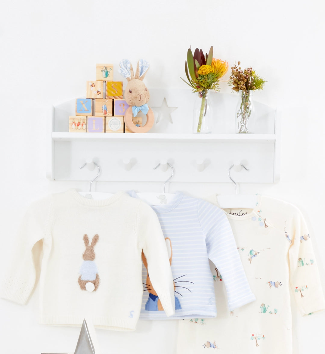 Peter Rabbit Wooden Ring Rattle