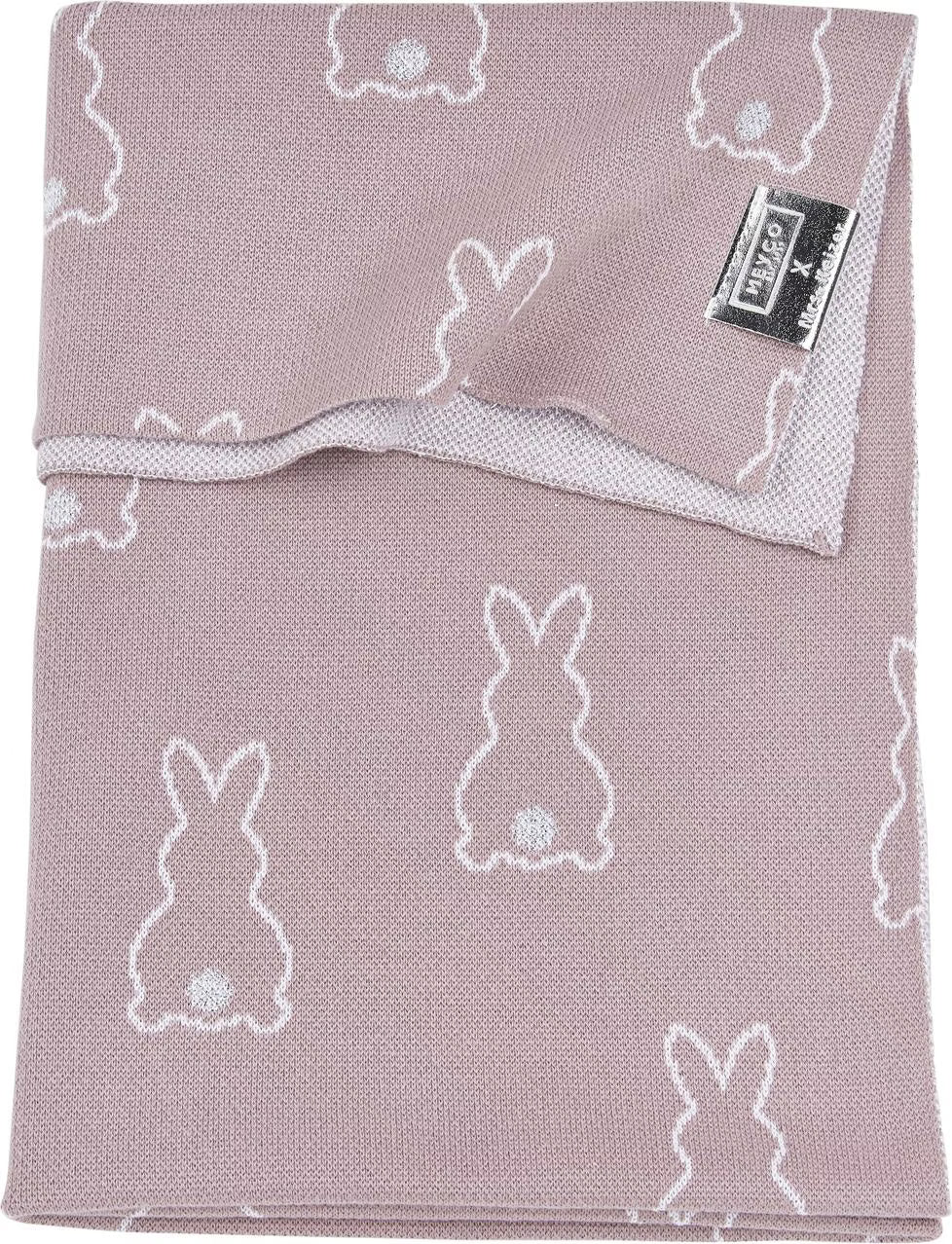 Premium Baby Girl Hamper Basket With My First Steiff Bunny And Bunny Baby Blanket