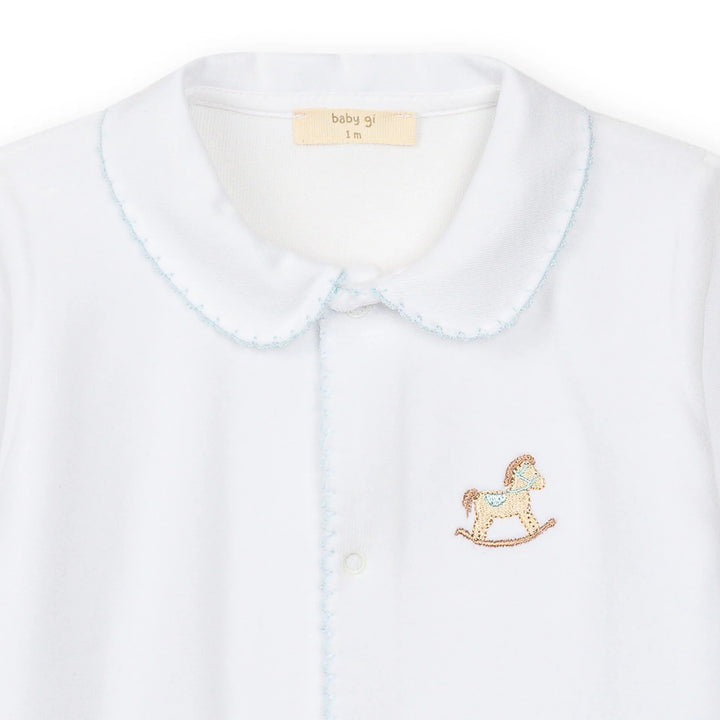Luxury Baby Boy Hamper With Portuguese Baby Clothing And Organic Steiff Teddy