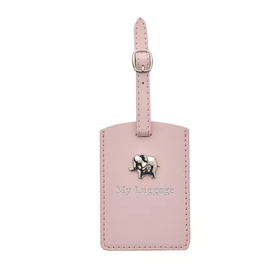 Pink Baby Passport Holder And Luggage Label