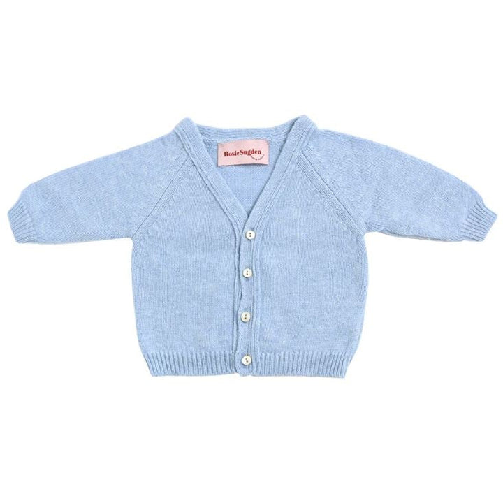 Baby Cashmere Cardigan Blue