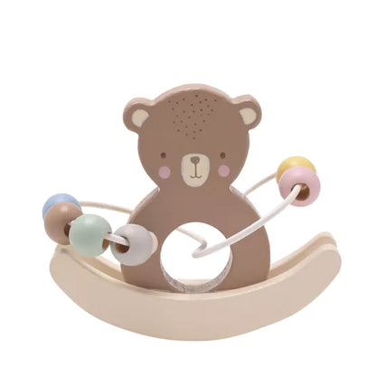 Bambino Wooden Wire & Bead Toy, First Birthday Gifts