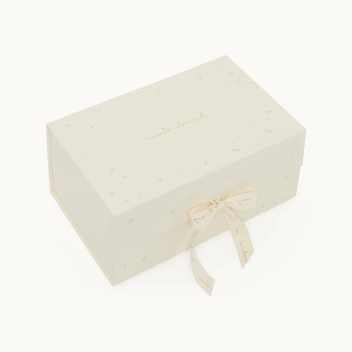 Luxury gift box with ribbon tie