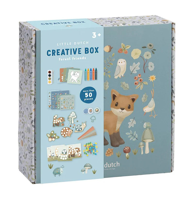 Blue Creativity Box Little Dutch Creativity Box - Forest Friends – Roo And Little Boo