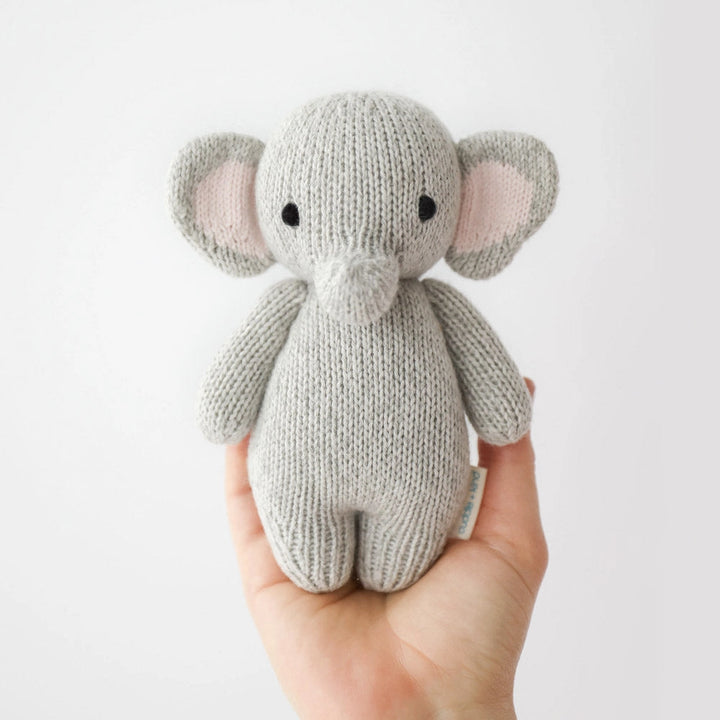 hand knitted elephant 