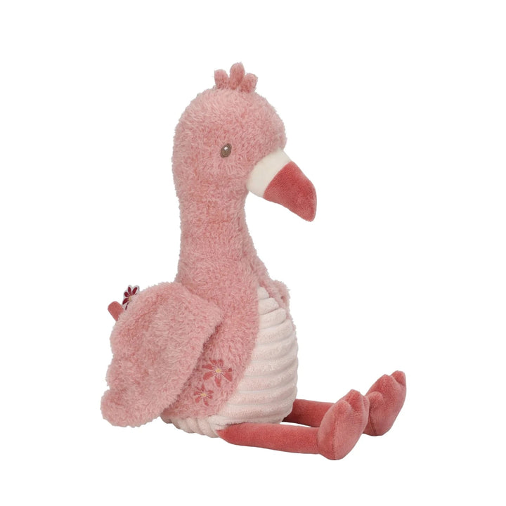 pink fluffy flamingo