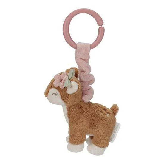 pull and shake deer soft toy