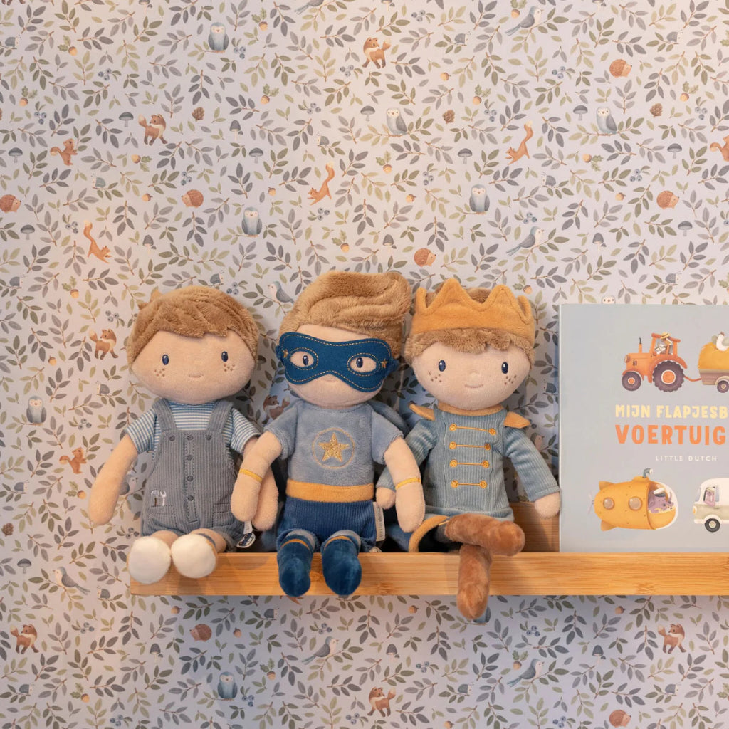 Little dutch soft doll Jim dressed as a prince