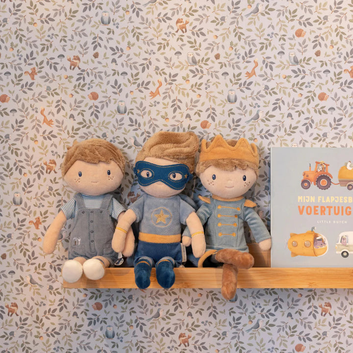 Little dutch soft doll Jim dressed as a prince