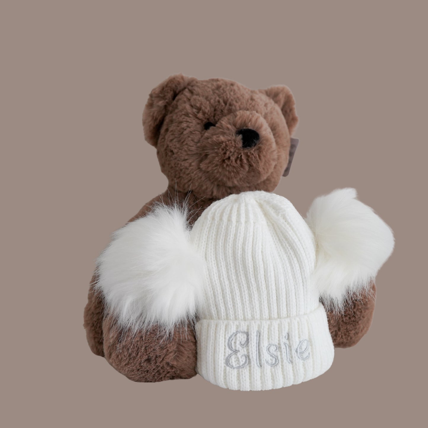 Personalised Baby Pom Pom Hat