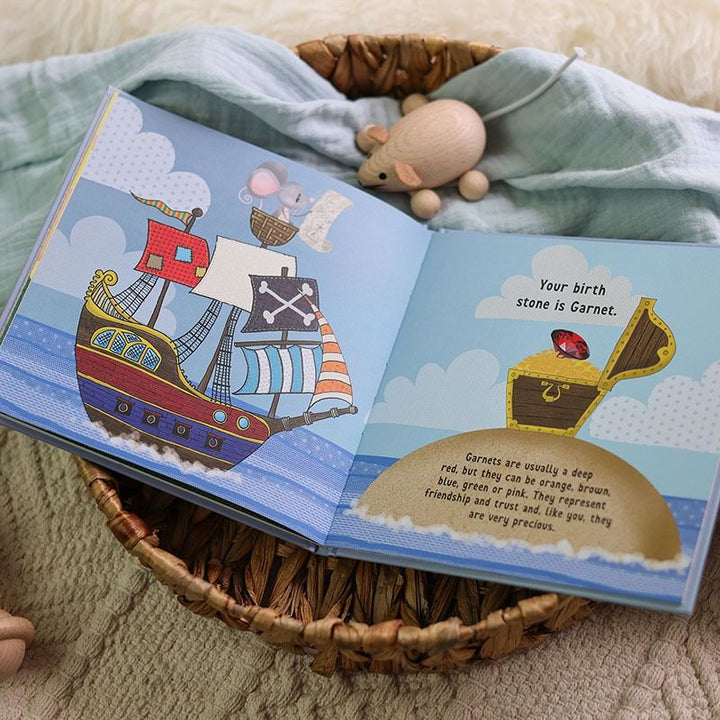 January born baby gift book