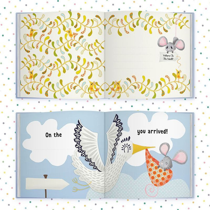 January born baby gift book