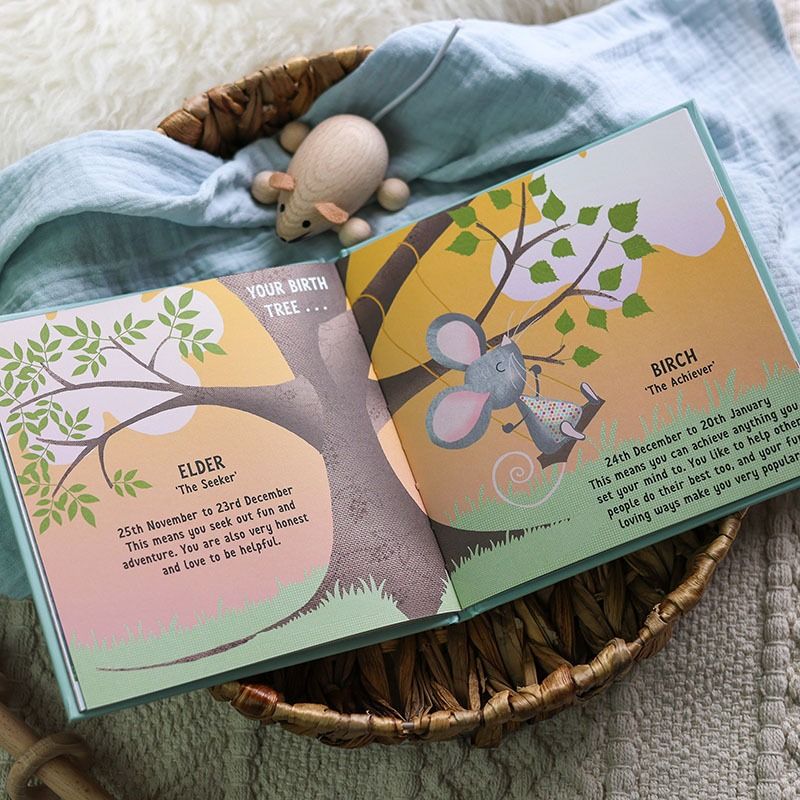 The Day You Were Born In December, Baby Gift Book, Christening Gift