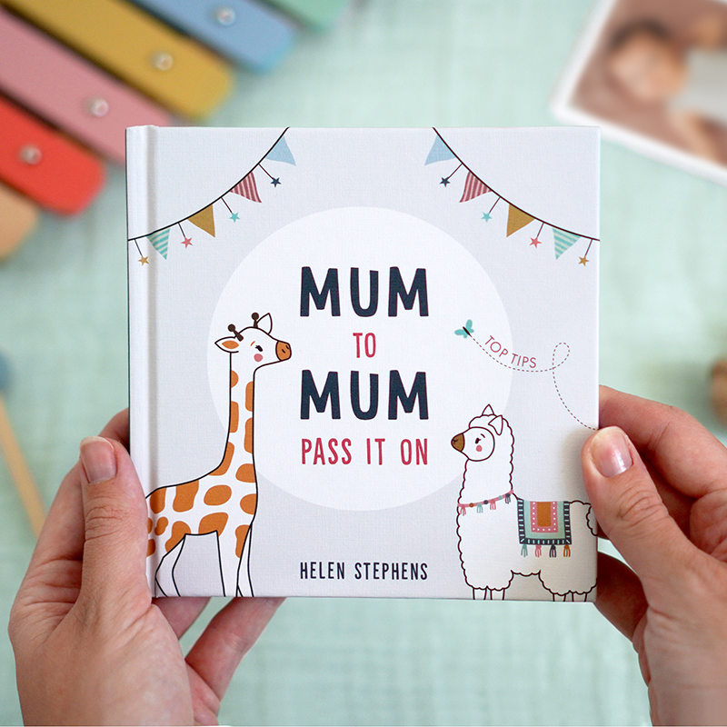 small book, mum to mum advice 