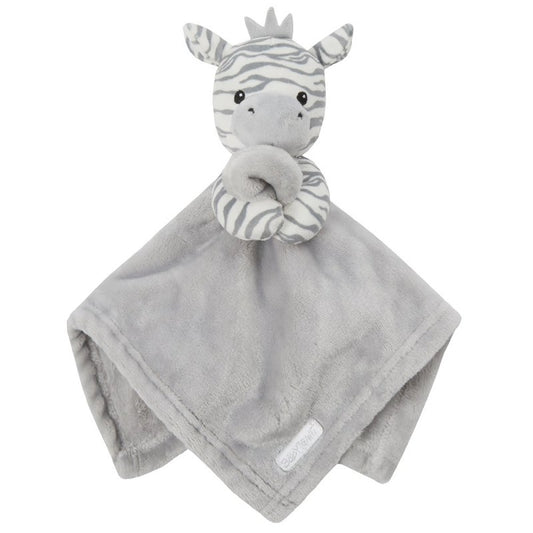 Baby Comforter Zebra, Baby Sensory Gift, Embroidered Baby Gift