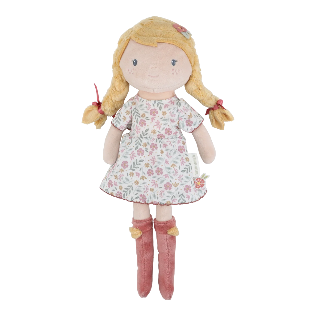 yellow haired soft bodied doll