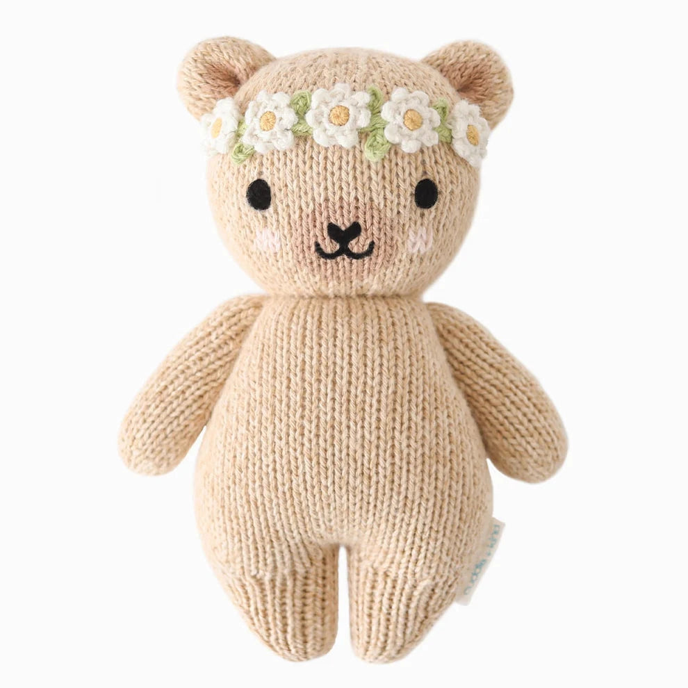 knitted teddy