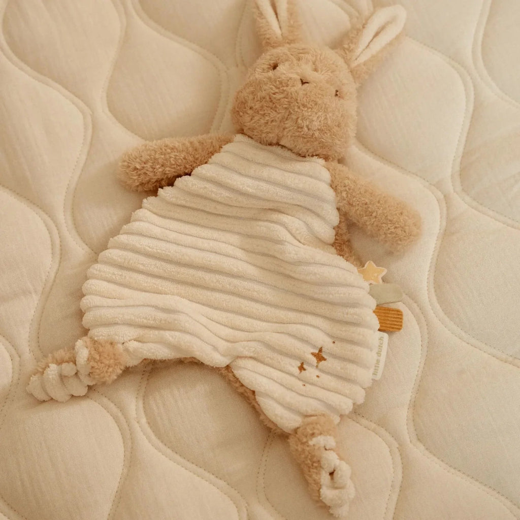 baby bunny sensory comforter 