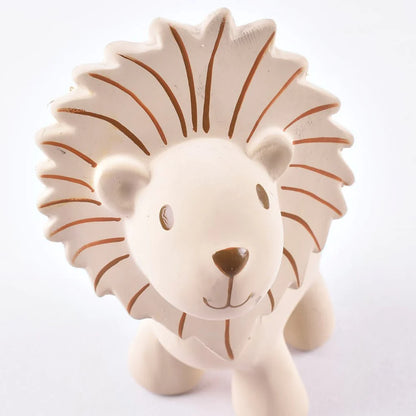 Organic rubber lion teether 