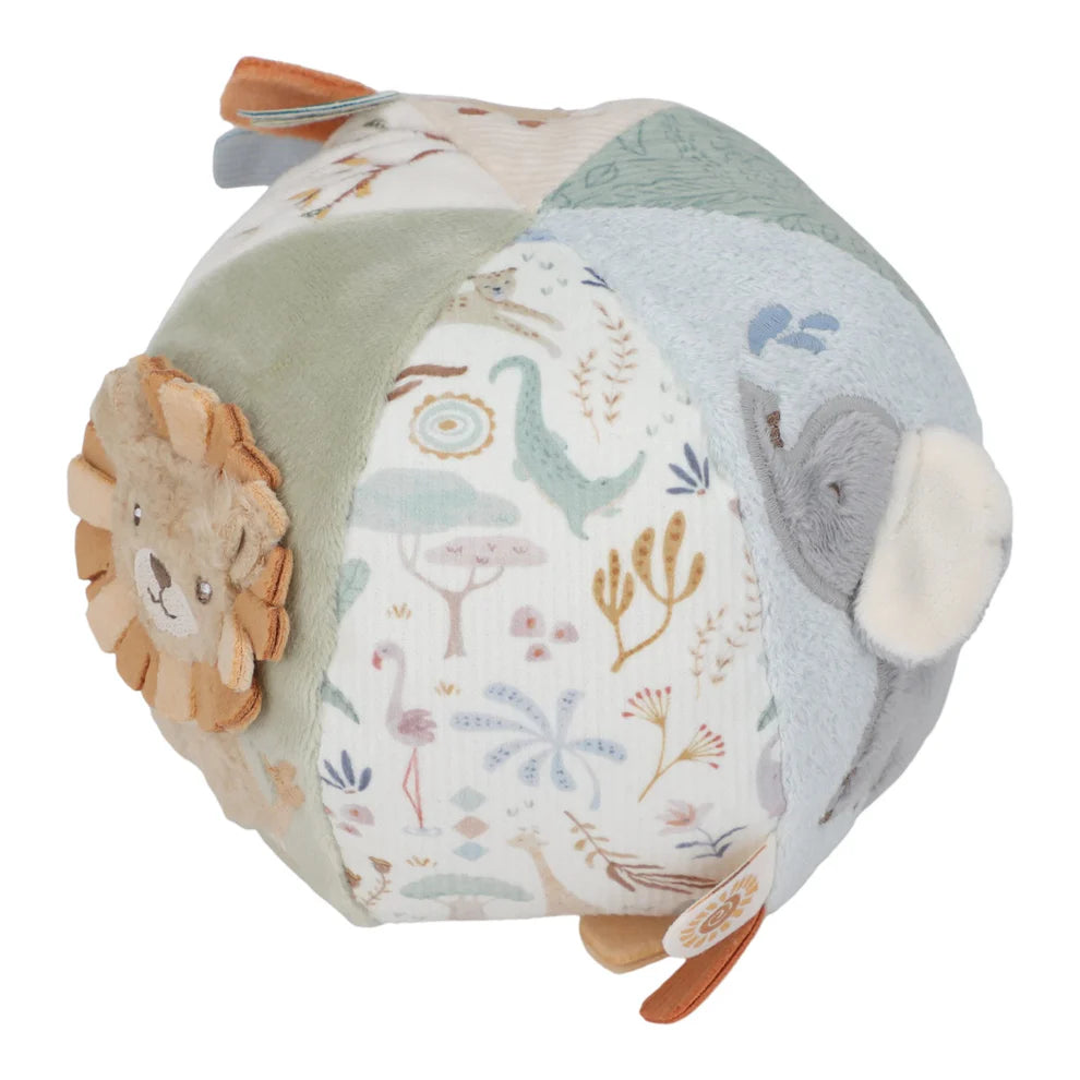 Neutral Lion Baby Gift Hamper with Lion Jumper, Comforter & Soft Book