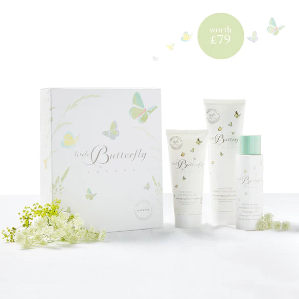 Boxed mum toiletries by Little Butterfly London