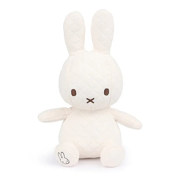 Miffy Rabbit Quilted Bonbon, Cream in Giftbox - 23 cm. Baby Gift – Roo ...