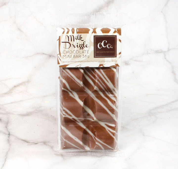mini chocolate drizzle bar