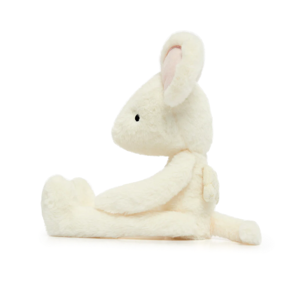white mouse soft toy with angel wins 