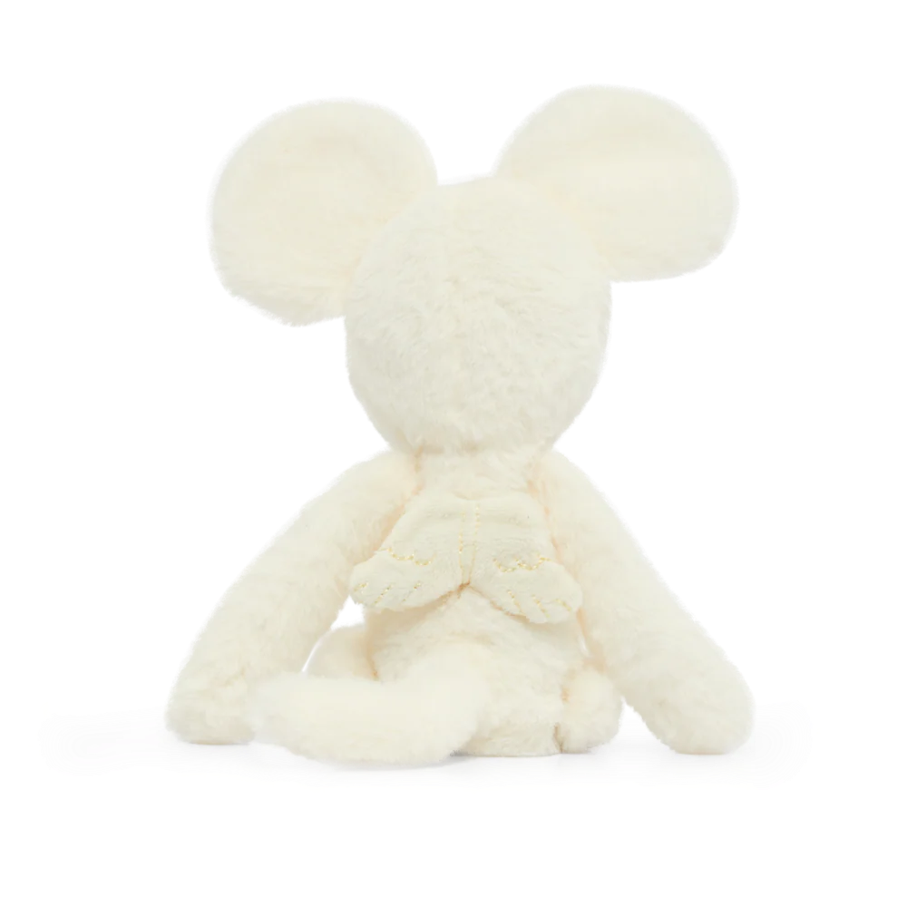 white mouse soft toy