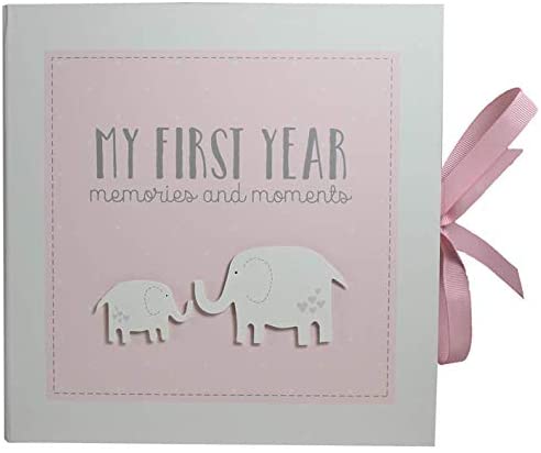 My First Year Memories And Milestones Pink