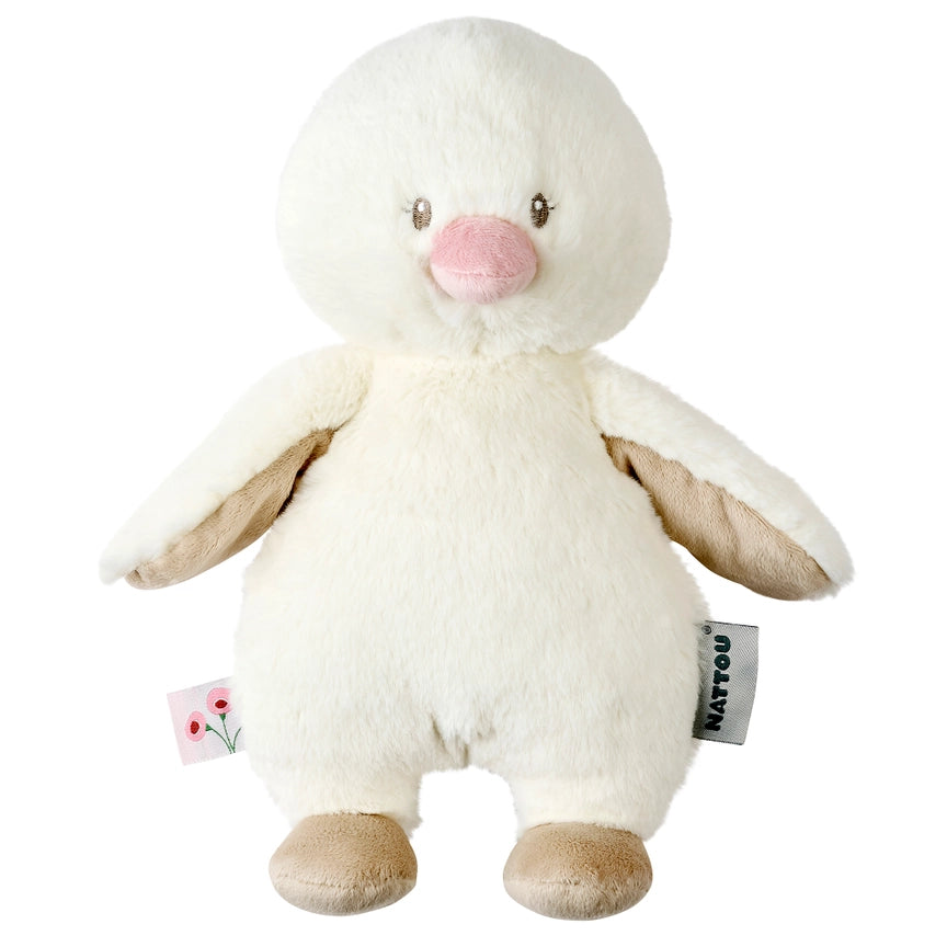 white plush duck