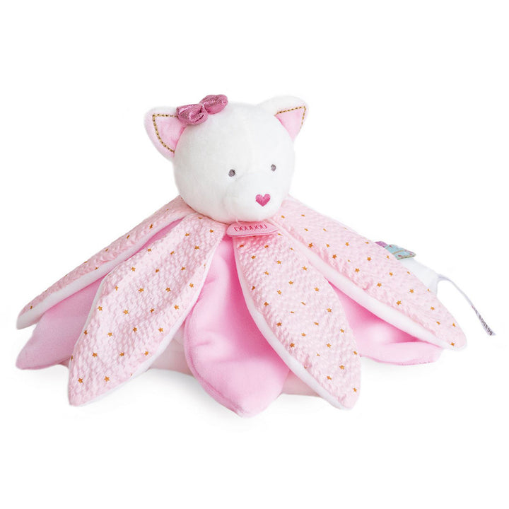 Pink petal Cat doudou comforter 