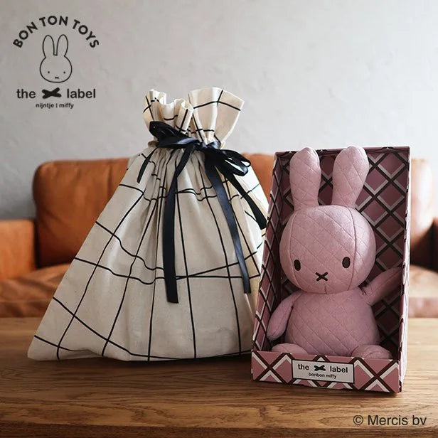 Pink miffy quilted bon bon