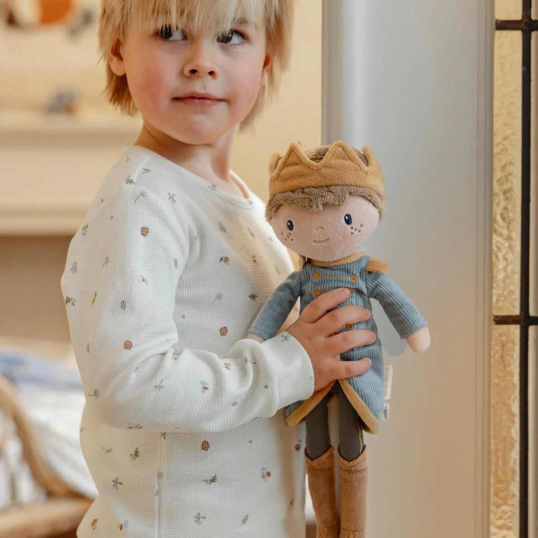 Little dutch soft doll Jim dressed as a prince