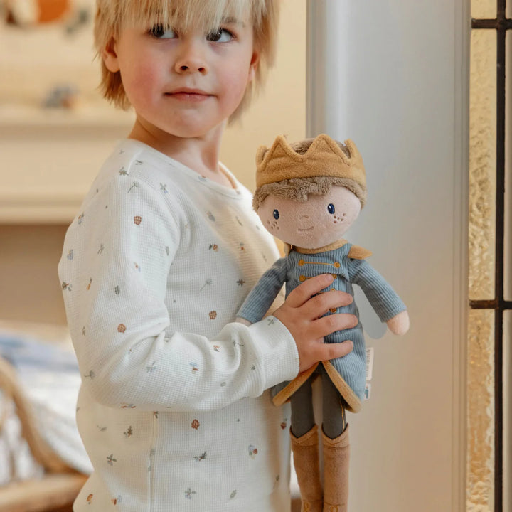 Little dutch soft doll Jim dressed as a prince