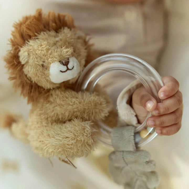 lion ring rattle