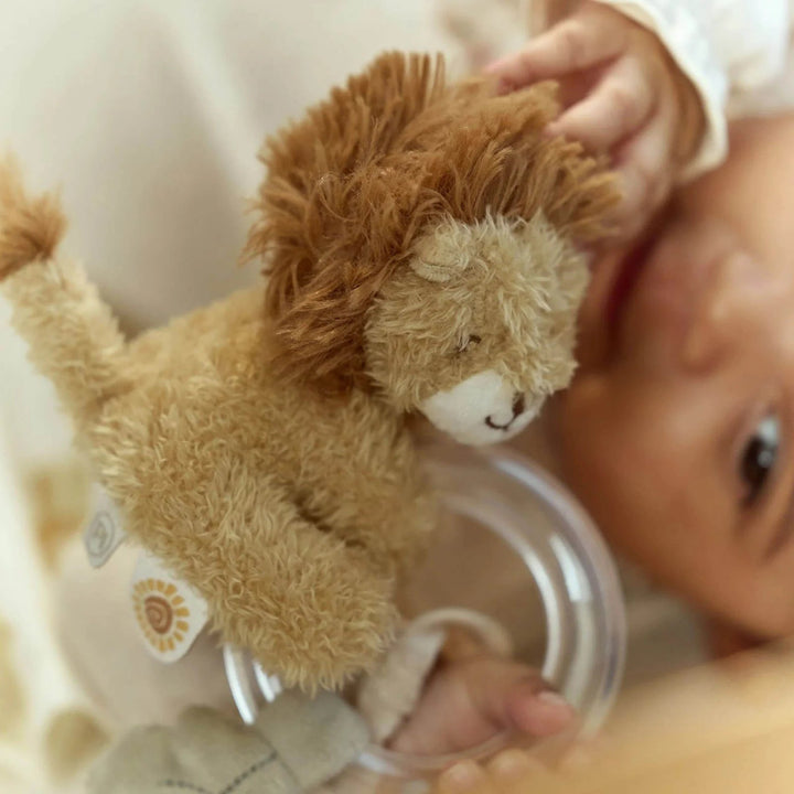 lion ring rattle