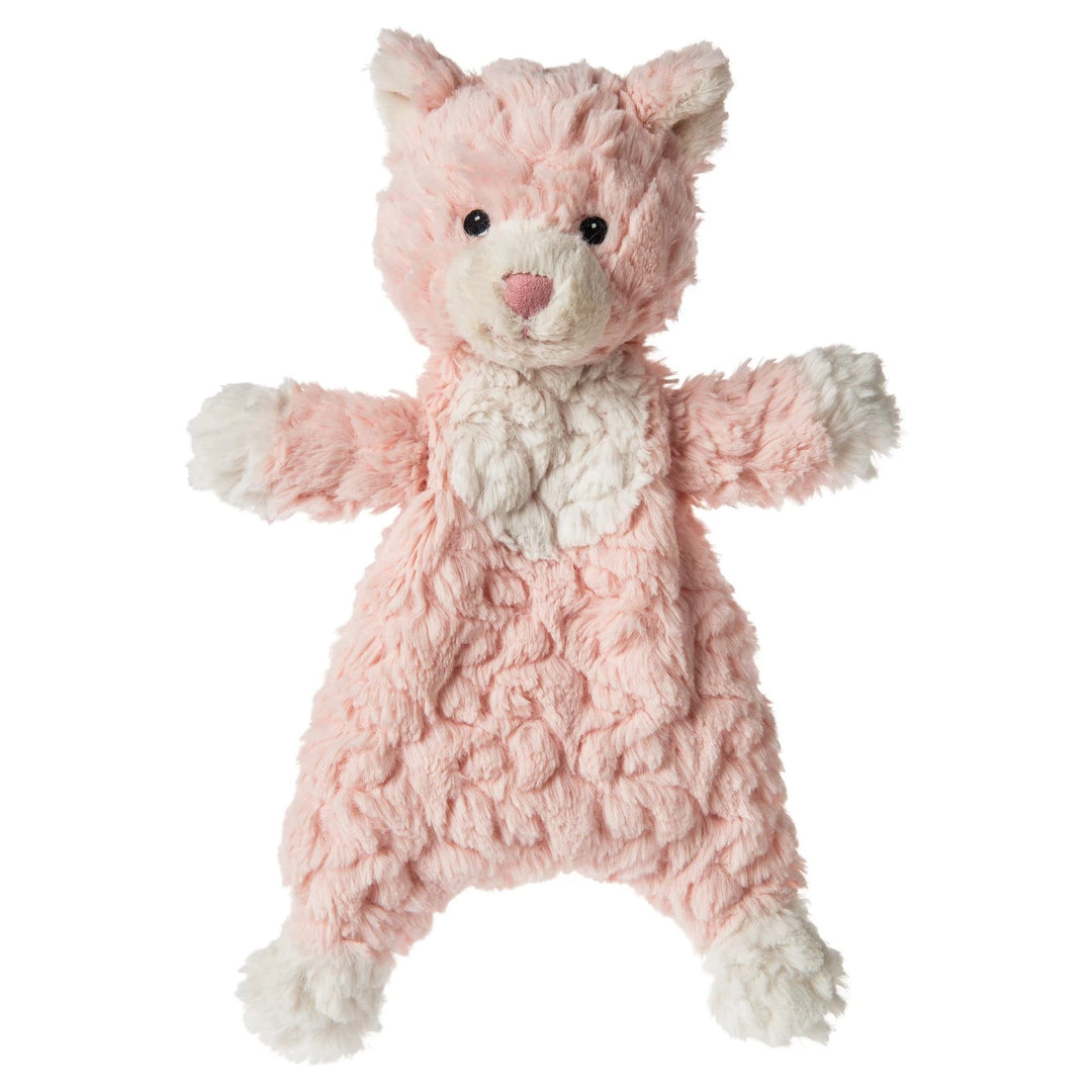 Luxury Baby Girl And Mum Gift Hamper, Pink Kitty Lovey And Organic Clothing