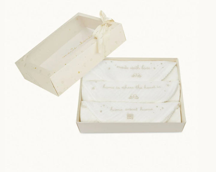 Premium Baby Girl Hamper With Marie-Chantal Clothing & G.H.Hurt & Son Baby Shawl